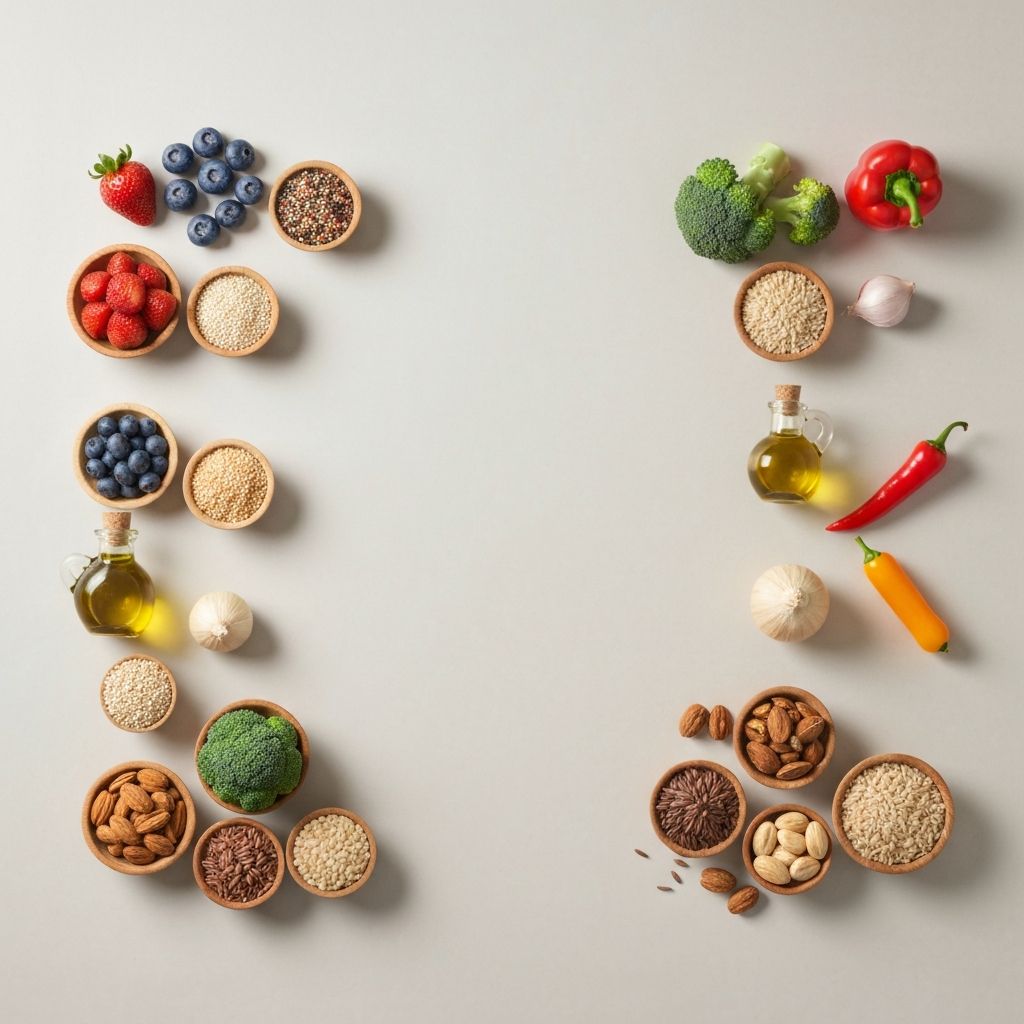 Balanced nutrition variety